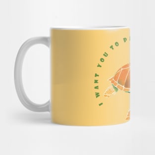 Sea turtle. The magical nature of Australia Mug